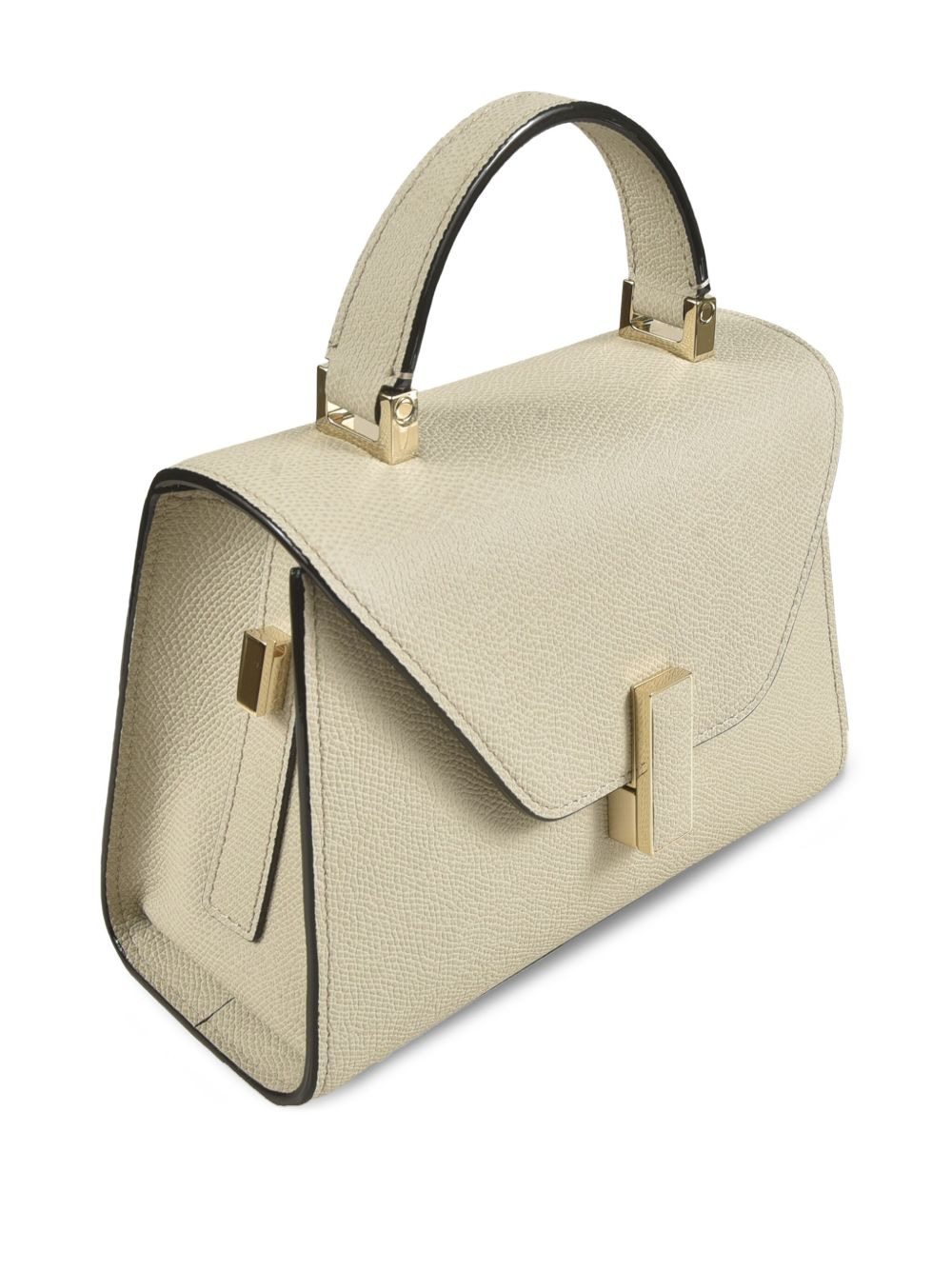 top-handle leather tote bag - 3