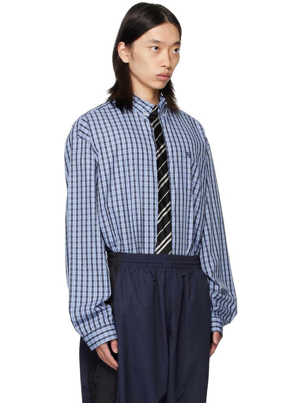 Blue Tie Shirt - 2