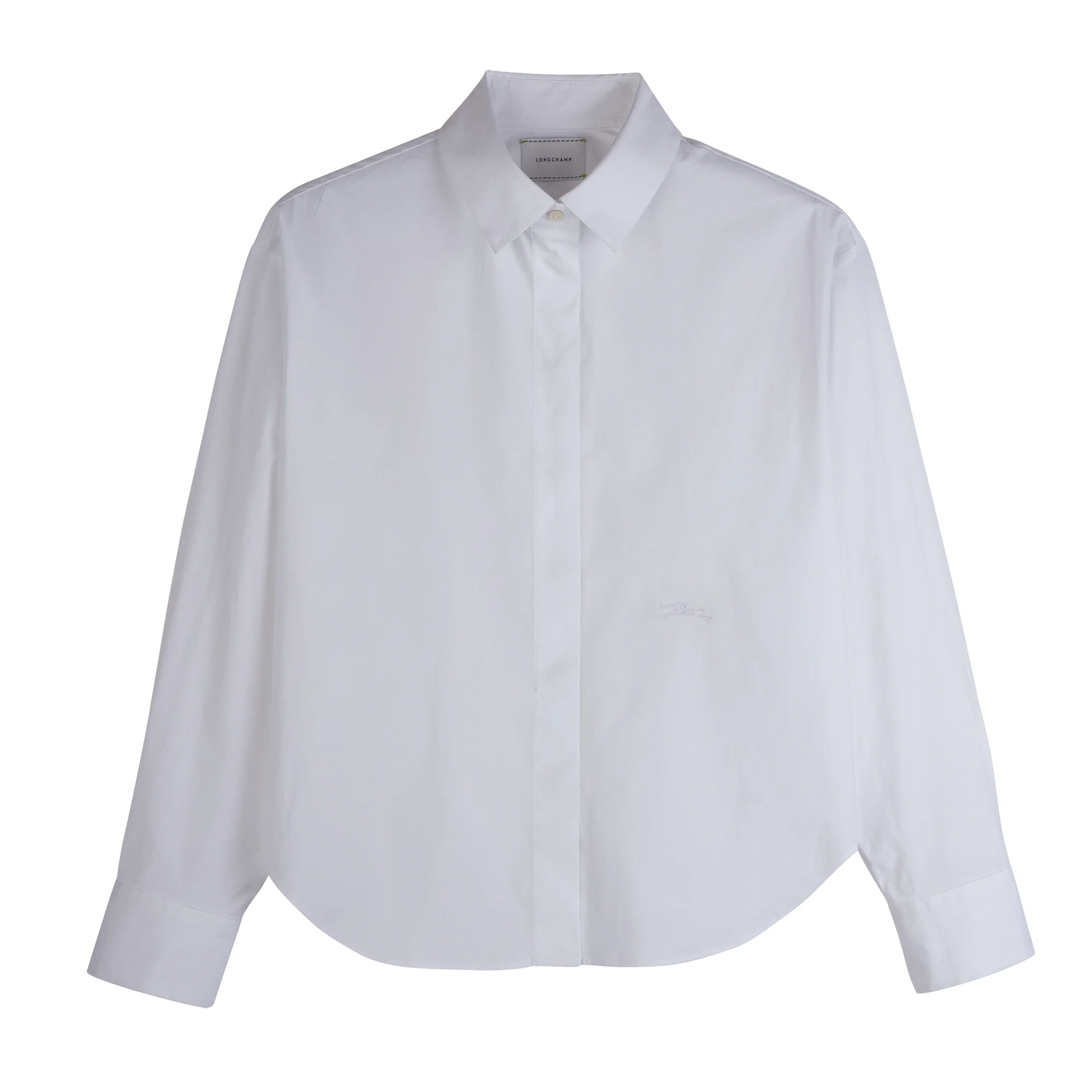 Shirt White - Popelin - 1