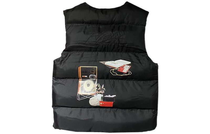 Jordan Air Jordan Padding Best Artist Series Vests 'Black'  DV1608-010 outlook