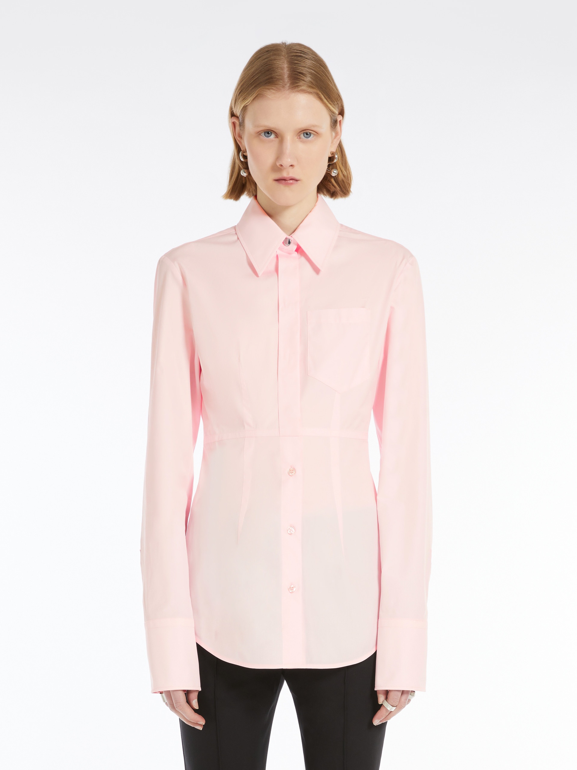 GOCCE Slim-fit poplin shirt - 3