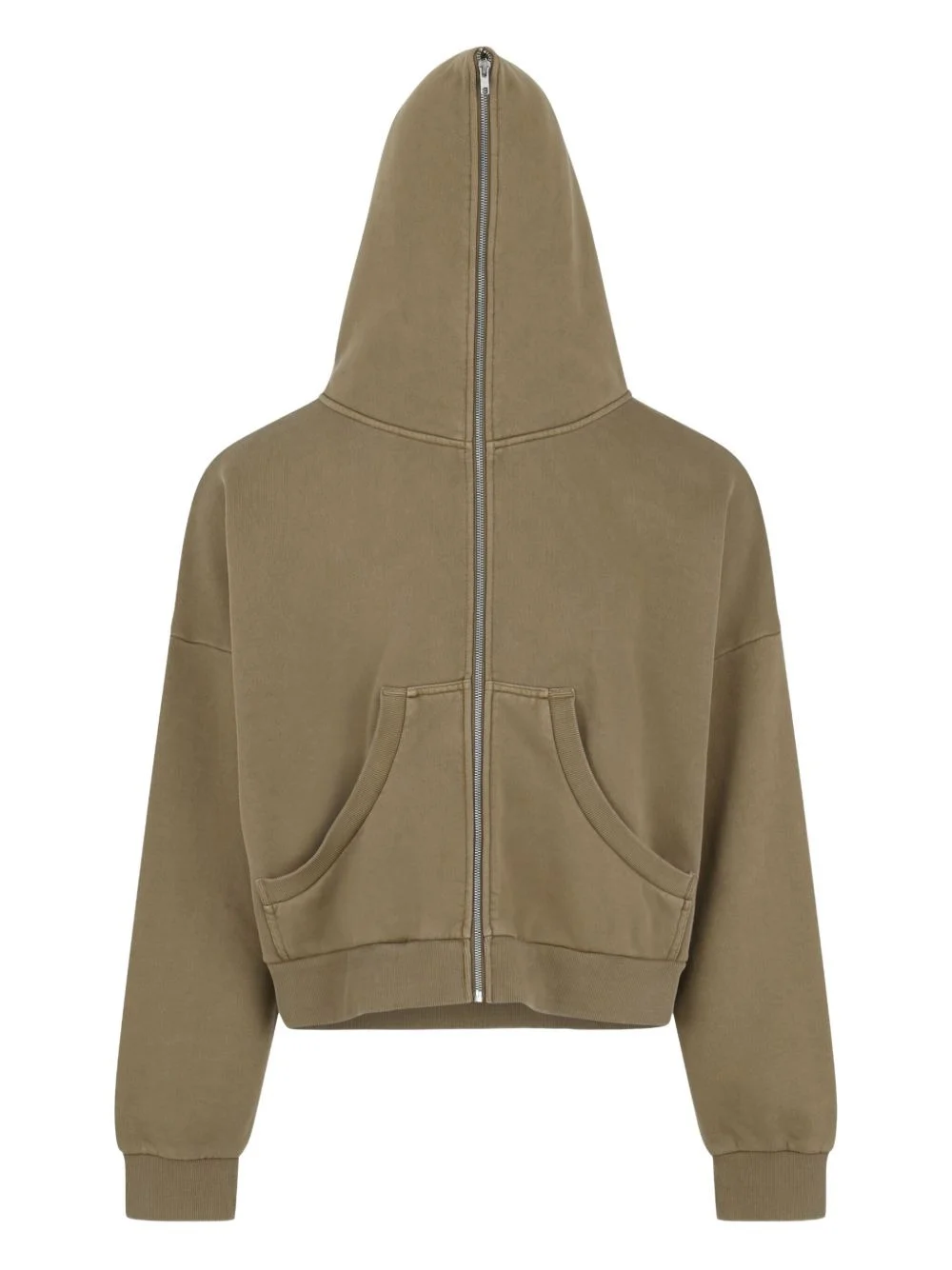 zip-fastening hoodie - 1