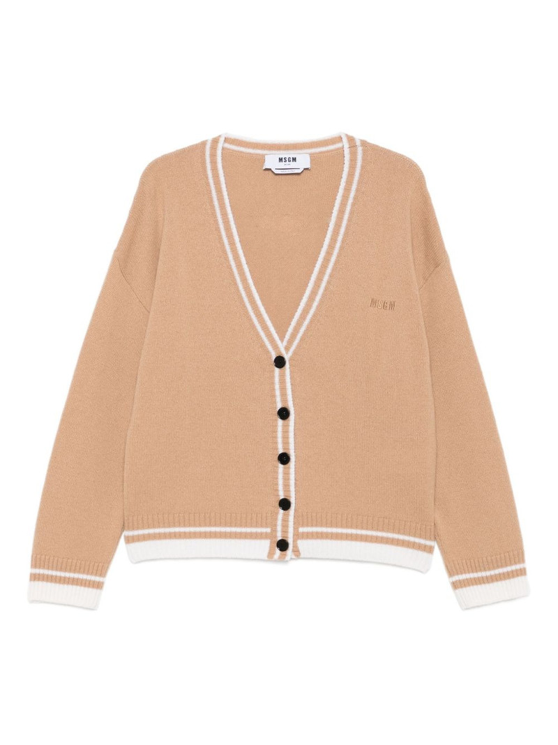 V-neck cardigan 1