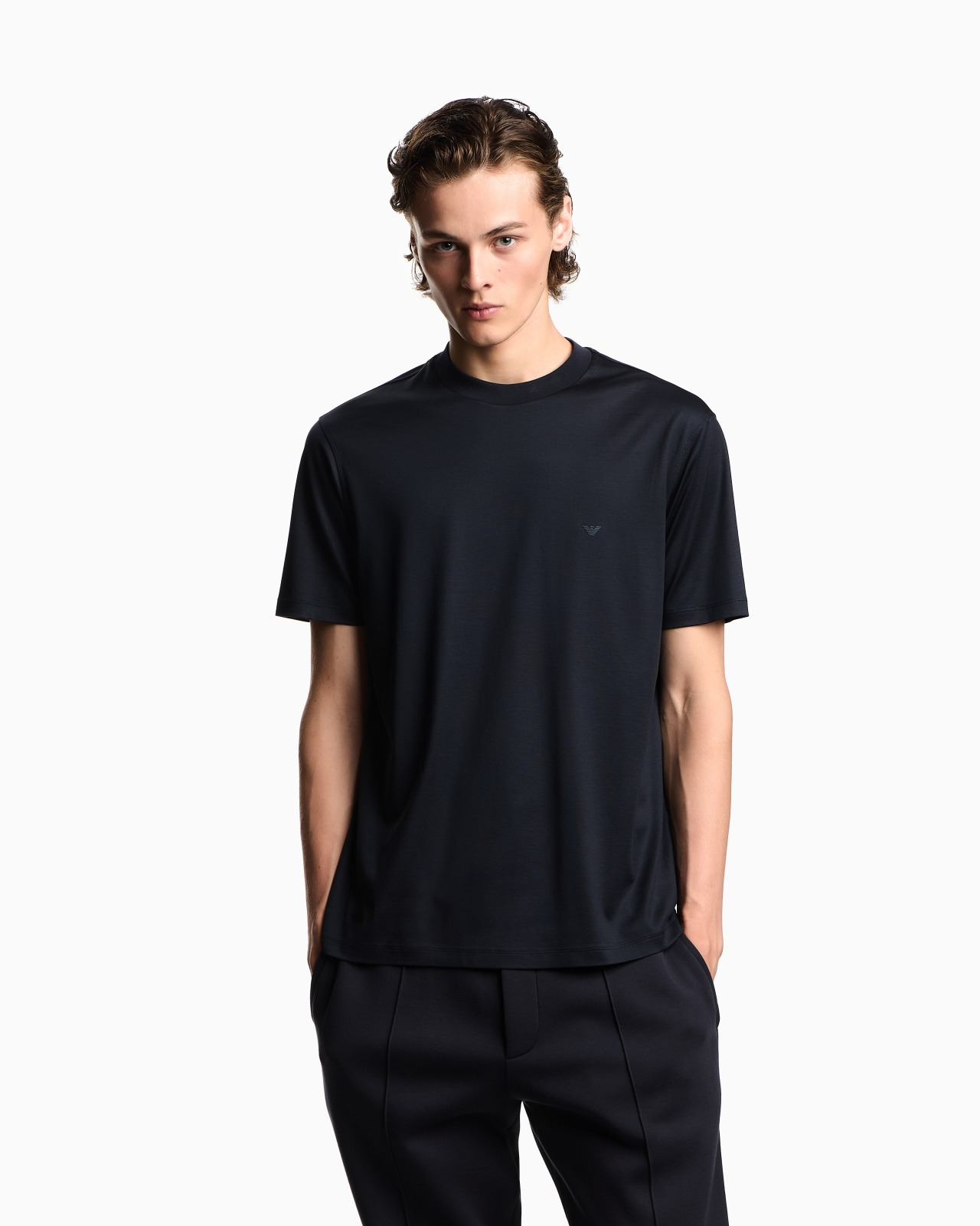 TRAVEL ESSENTIALS LYOCELL-BLEND JERSEY T-SHIRT - 4