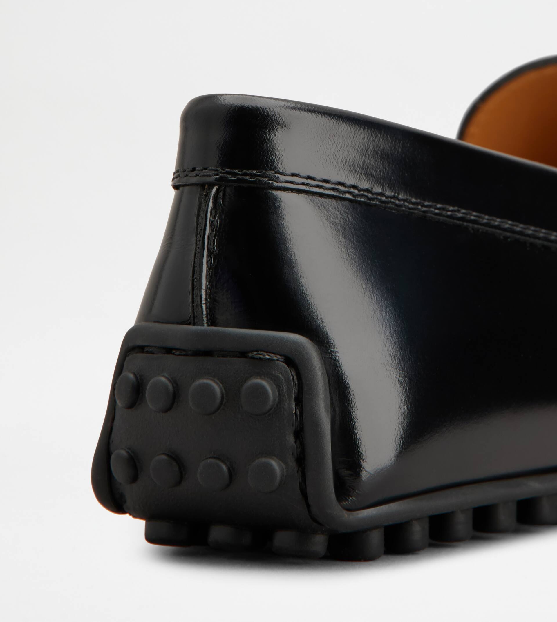 CITY GOMMINO DRIVING SHOES IN LEATHER - BLACK - 5