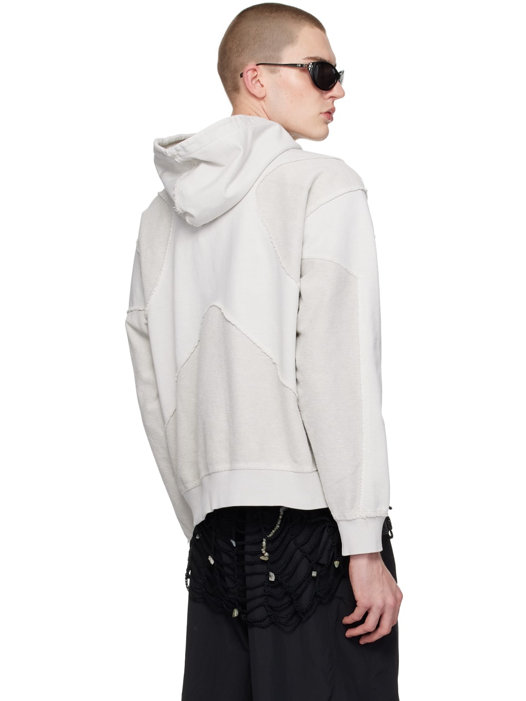 Gray X Hoodie - 3