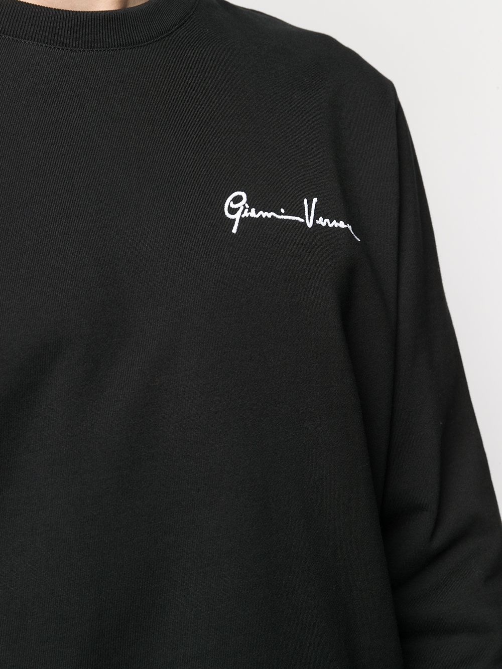 GV signature embroidered sweatshirt - 5