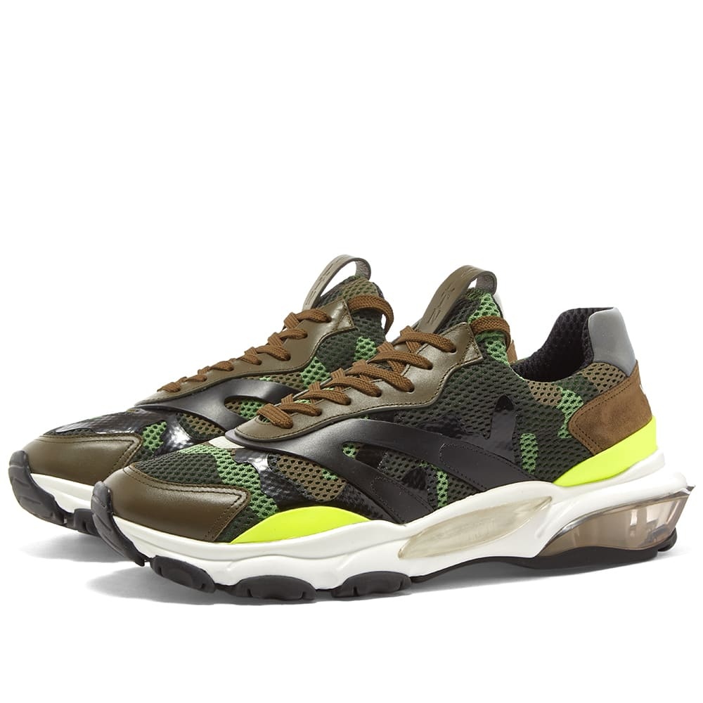 Valentino Bounce Mesh Camo Runner - 1