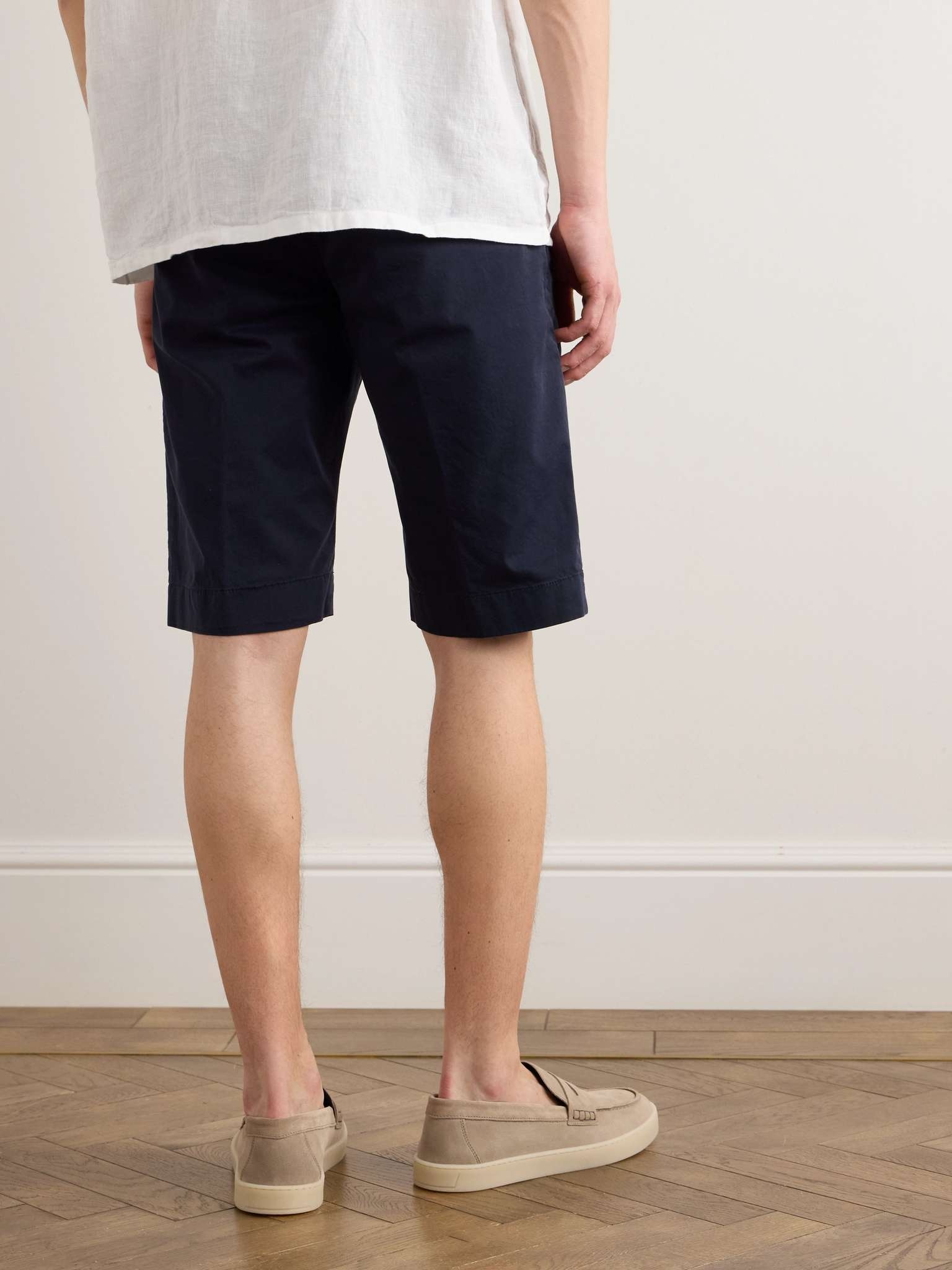 Straight-Leg Cotton-Twill Shorts - 4