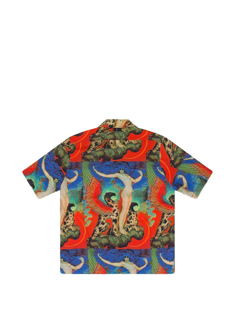 Rhude Vice printed shirt outlook