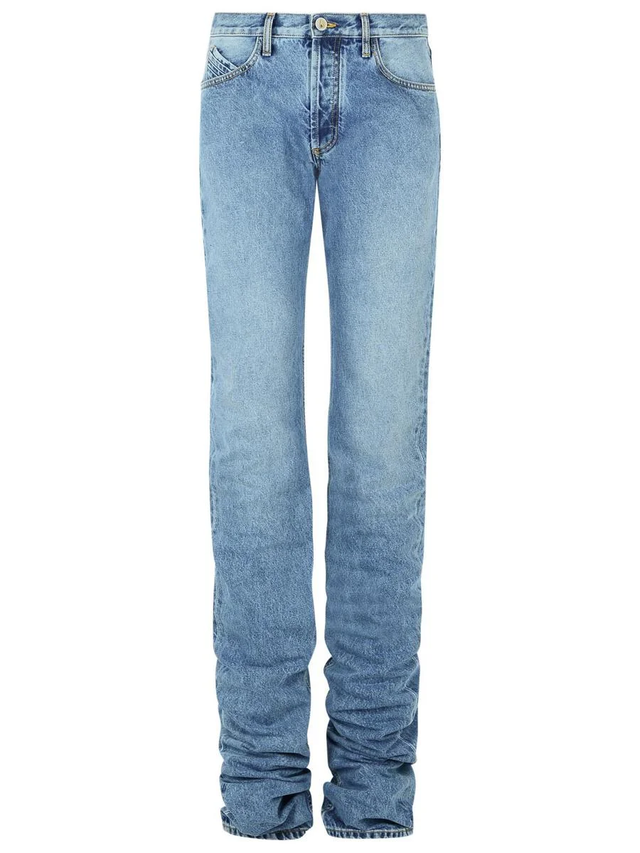 The Attico Blue Denim Jeans - 1