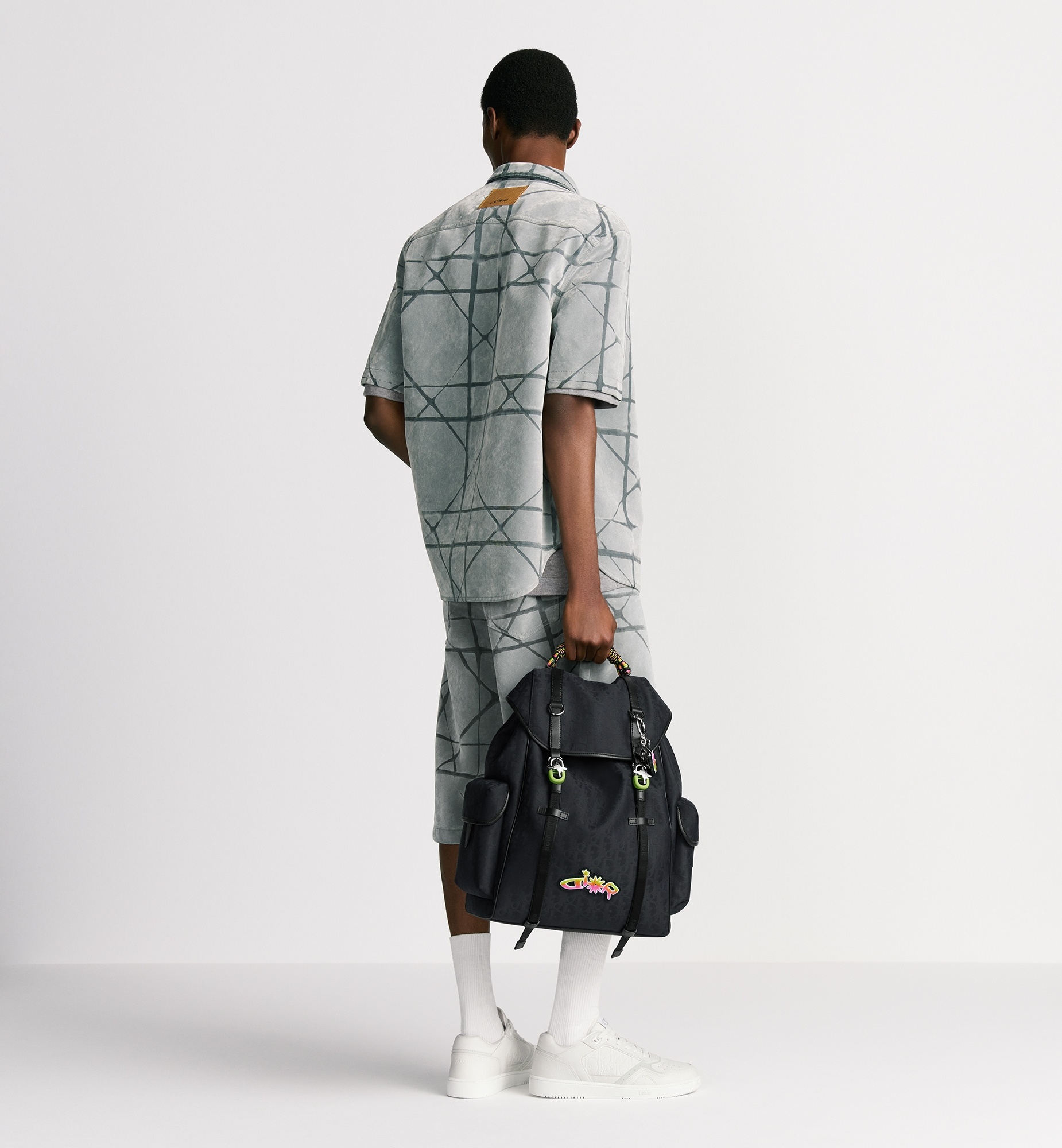 DIOR AND LEWIS HAMILTON Dior Hit the Road Backpack with Flap - 3