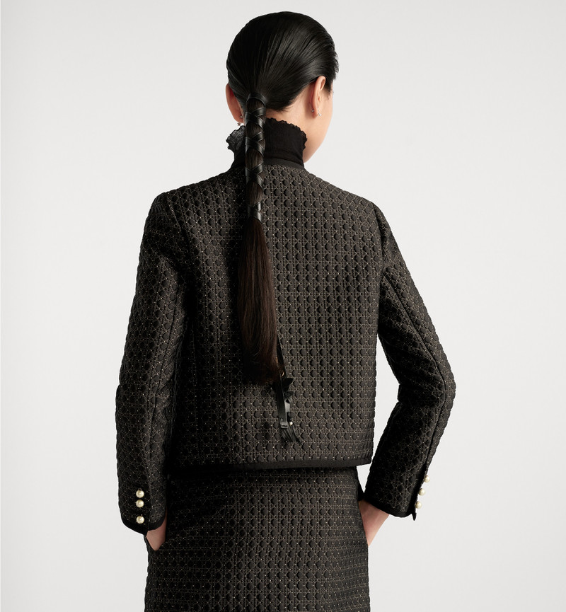 Microcannage Cropped Jacket 4