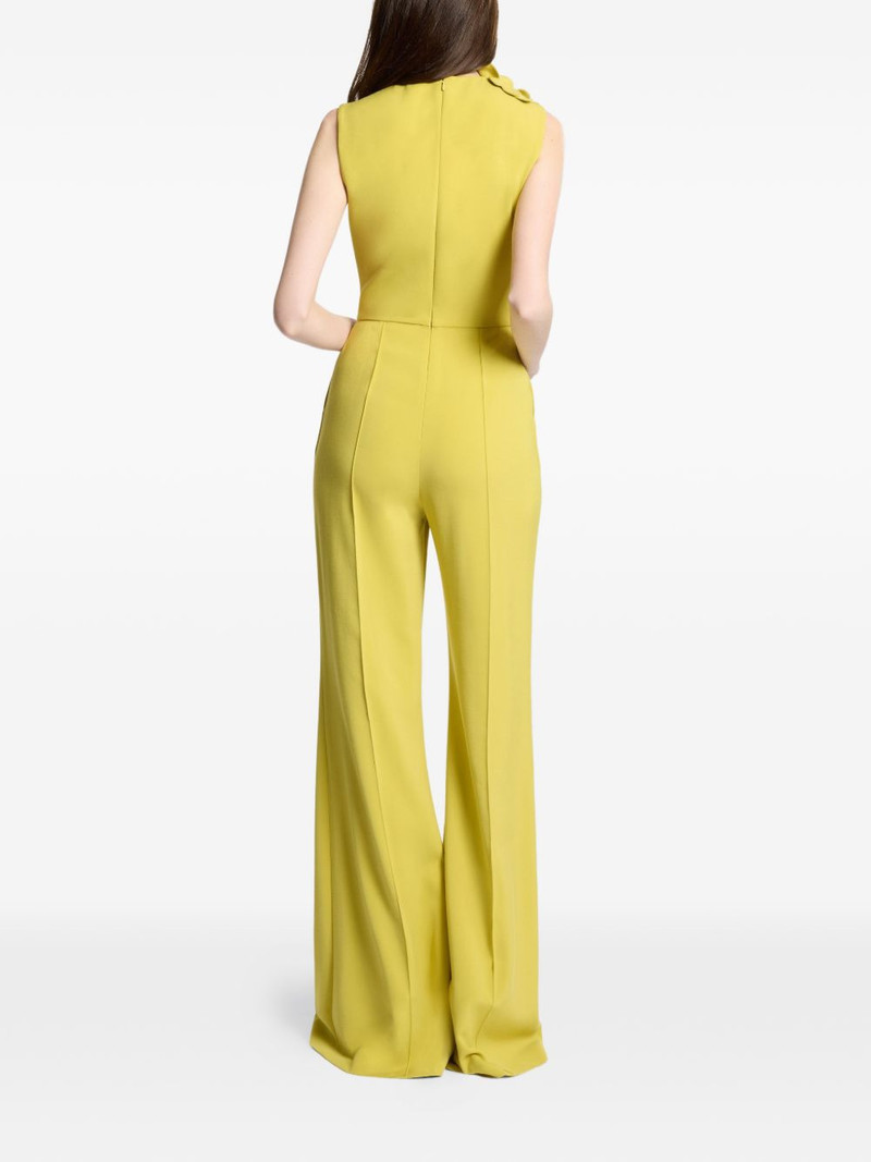 flower-appliqué jumpsuit 3