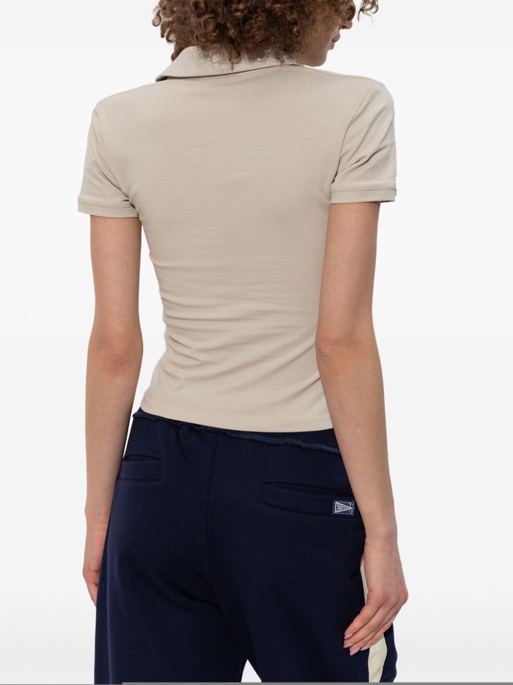 Varsity V-neck polo top - 3