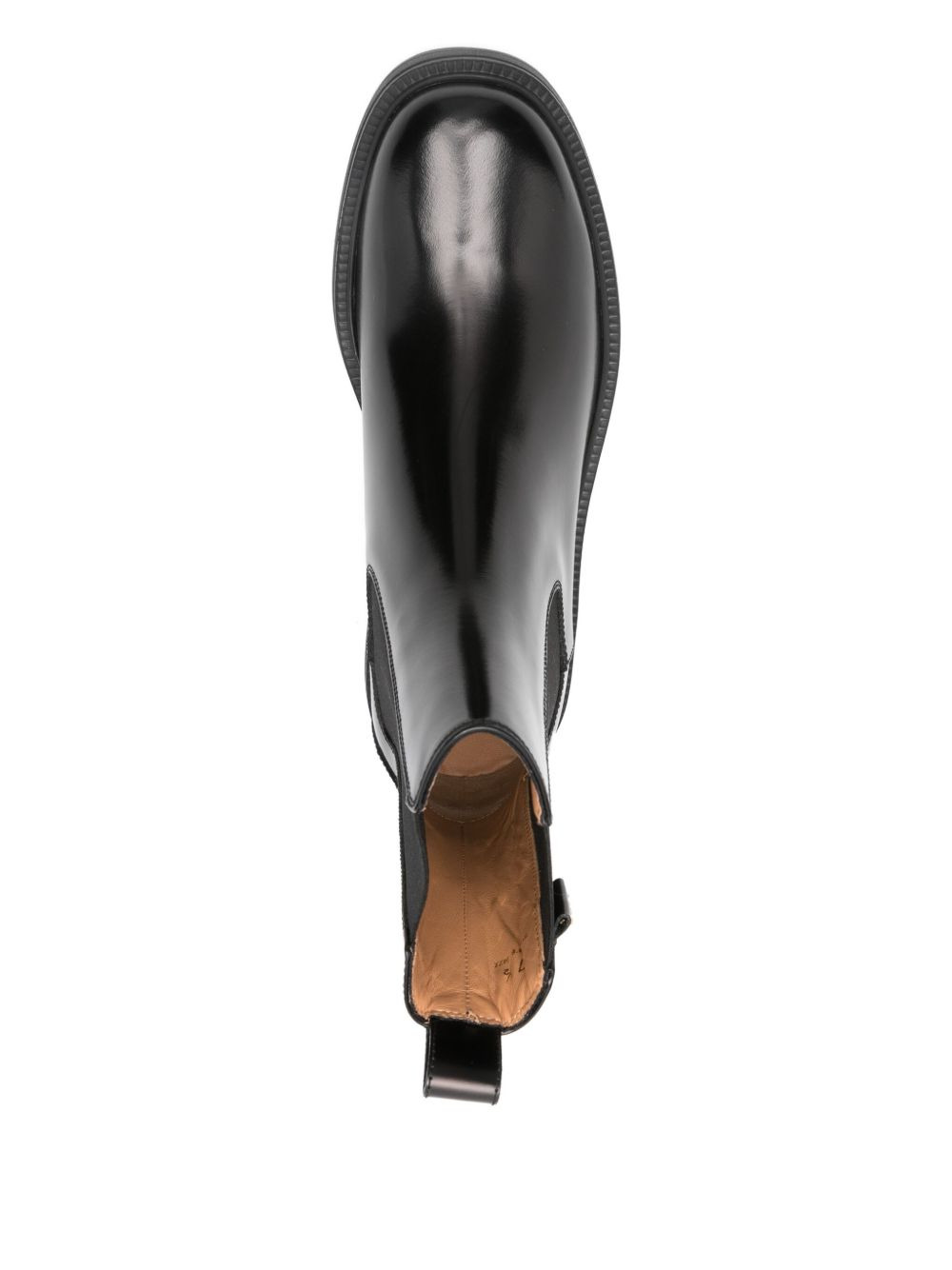 elastic-panel leather chelsea boots - 4