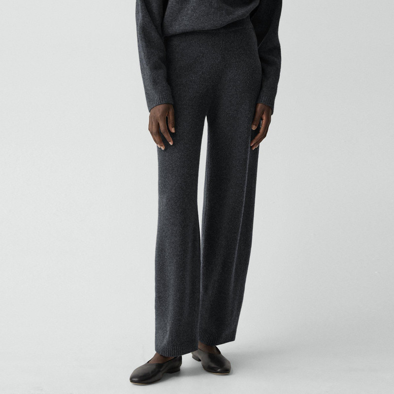Pull-On Pant in Felted Wool Cashmere 5