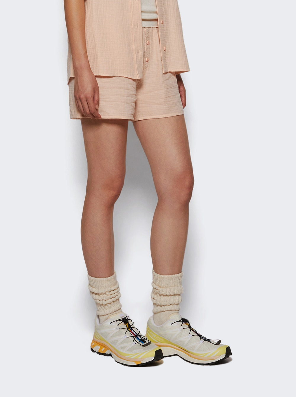 Xt-6 Sneakers Vanilla Ice / Yellow Iris / Warm Apricot - 2