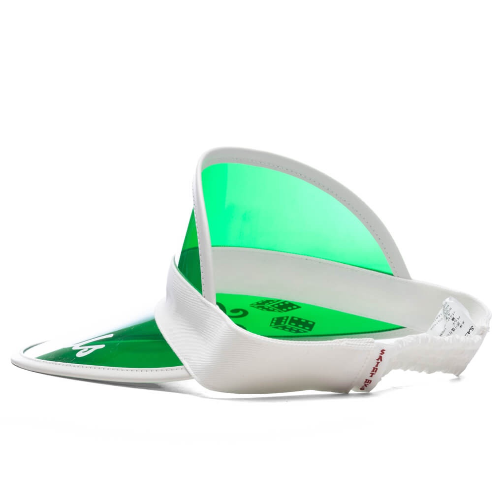 LA SUN VISOR - GREEN/WHITE - 4