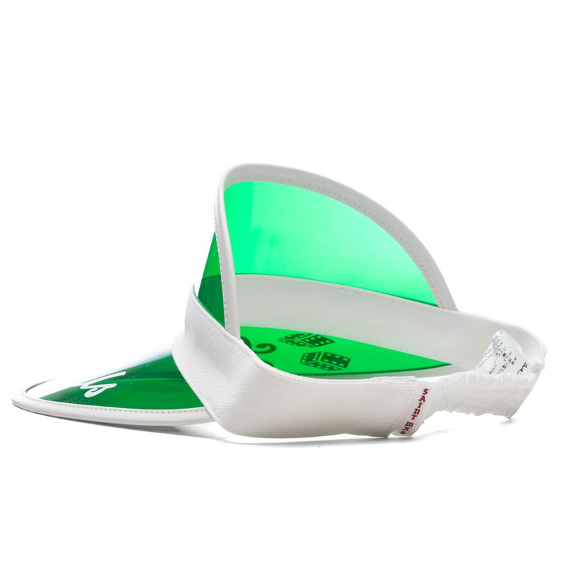 LA SUN VISOR - GREEN/WHITE 4