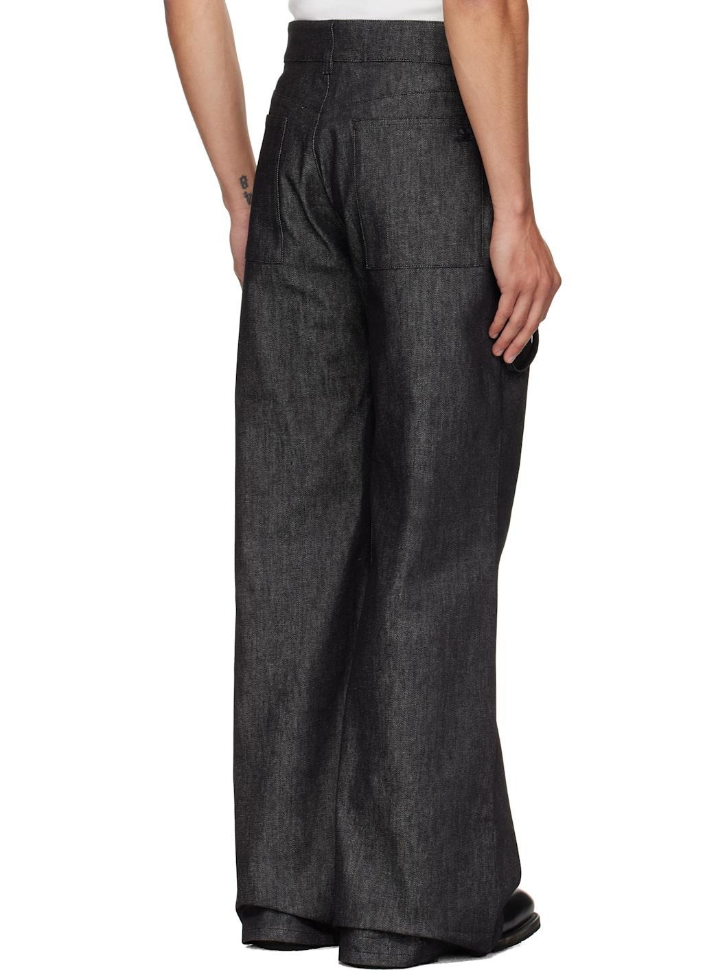 Black 2-Pocket Jeans - 3