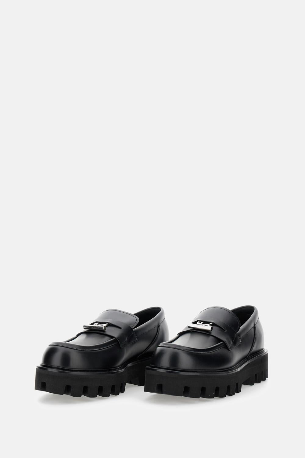 CALF LEATHER LOAFERS - 2