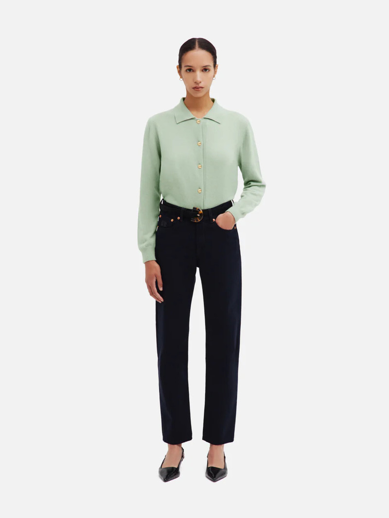 BLAZÉ MILANO Highland Ines Polo Cardigan outlook