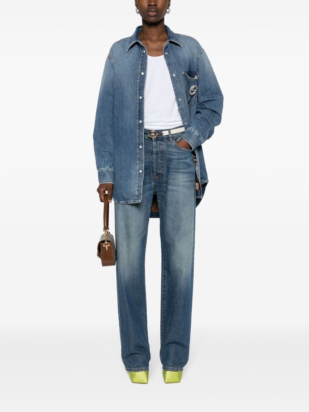 Interlocking G denim jacket - 2