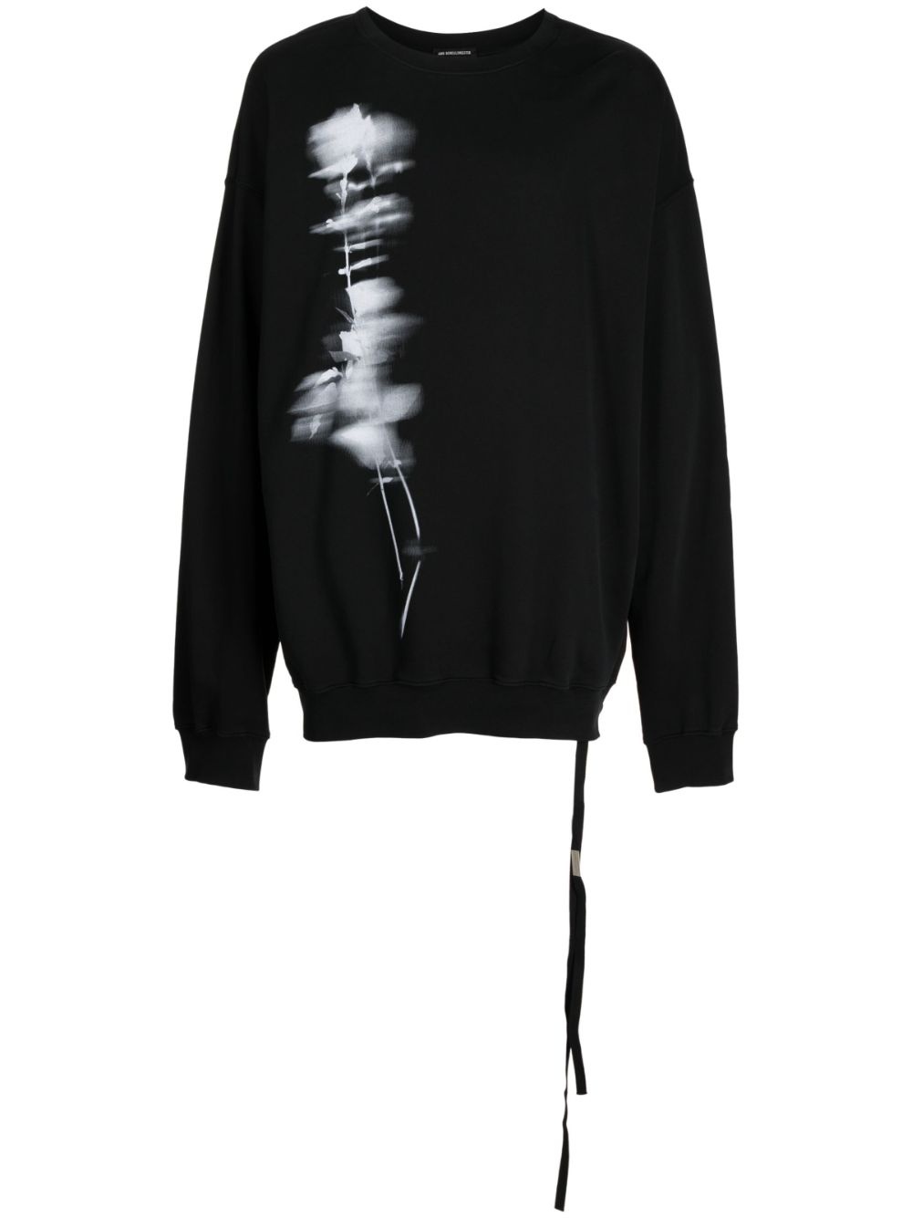 graphic-print cotton sweatshirt - 1