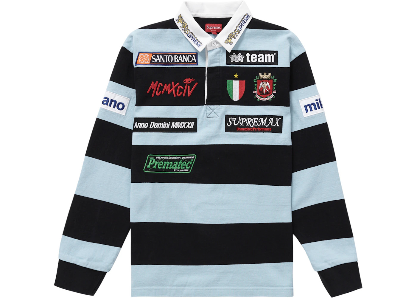 Supreme Stripe Rugby Black - 1