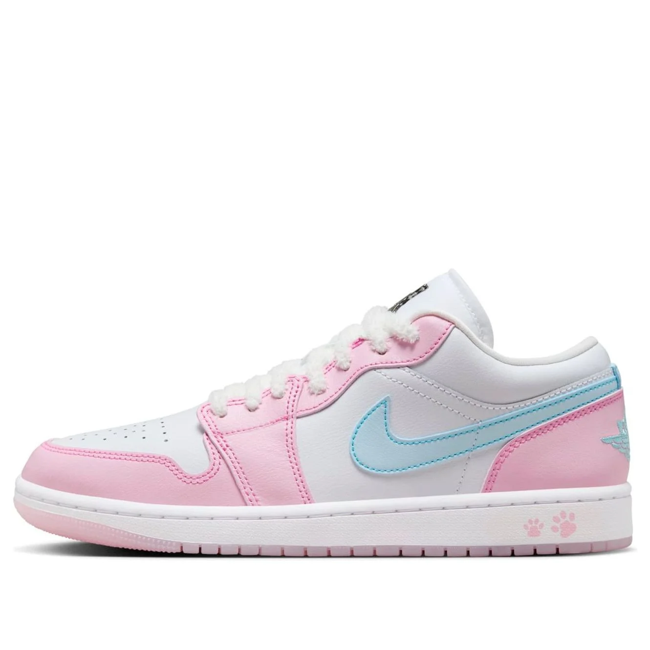 (WMNS) Air Jordan 1 Low SE 'Paw Print Pink Foam' HM3706-141 - 1