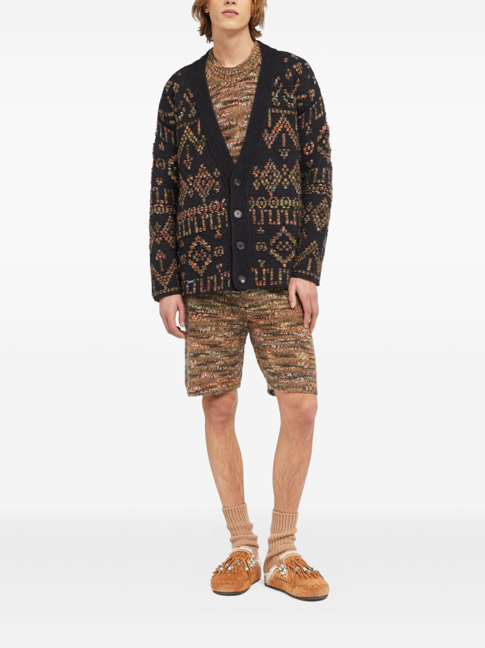Grunge Beat patterned cardigan - 2