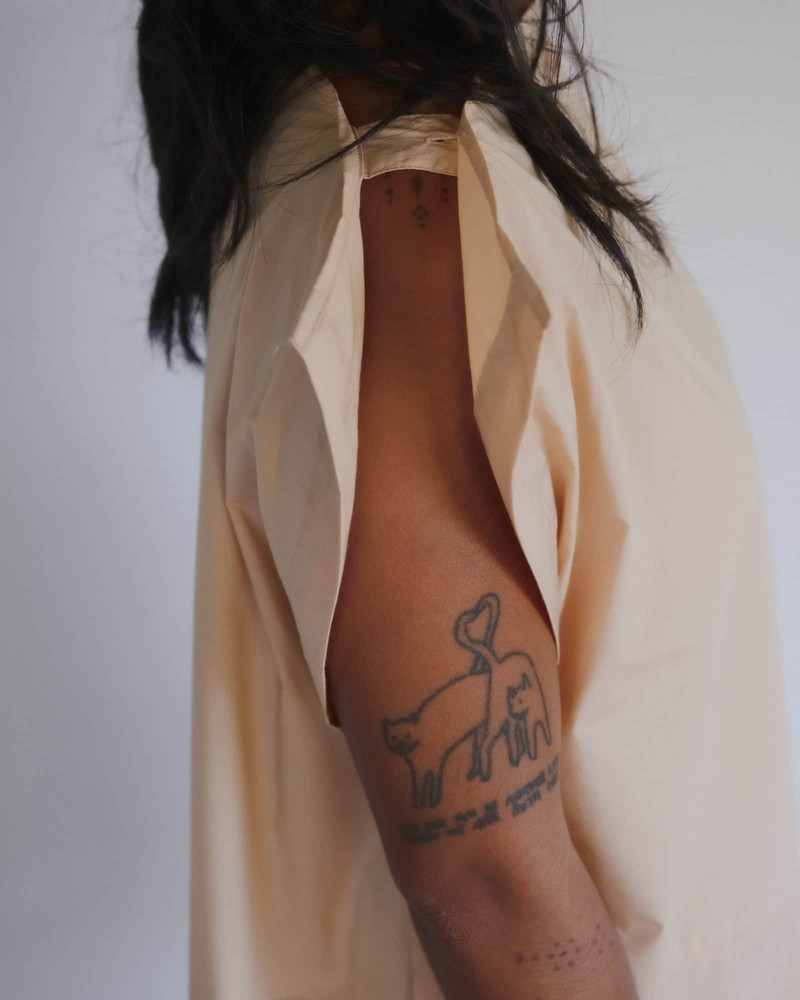 Part Romper - Organic Cotton Poplin 4