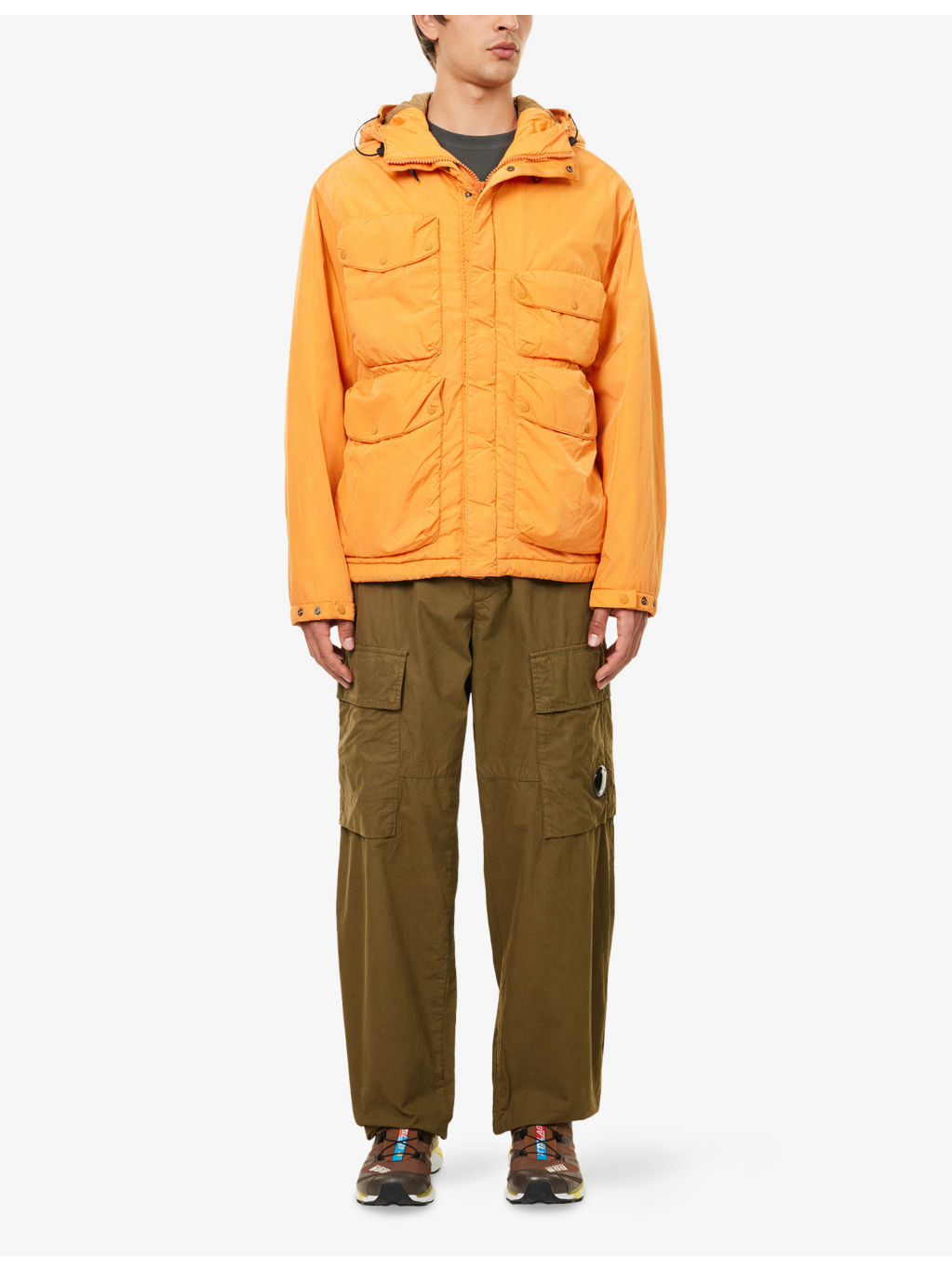 Chrome  Patch-Pocket Waterproof Jacket - 2