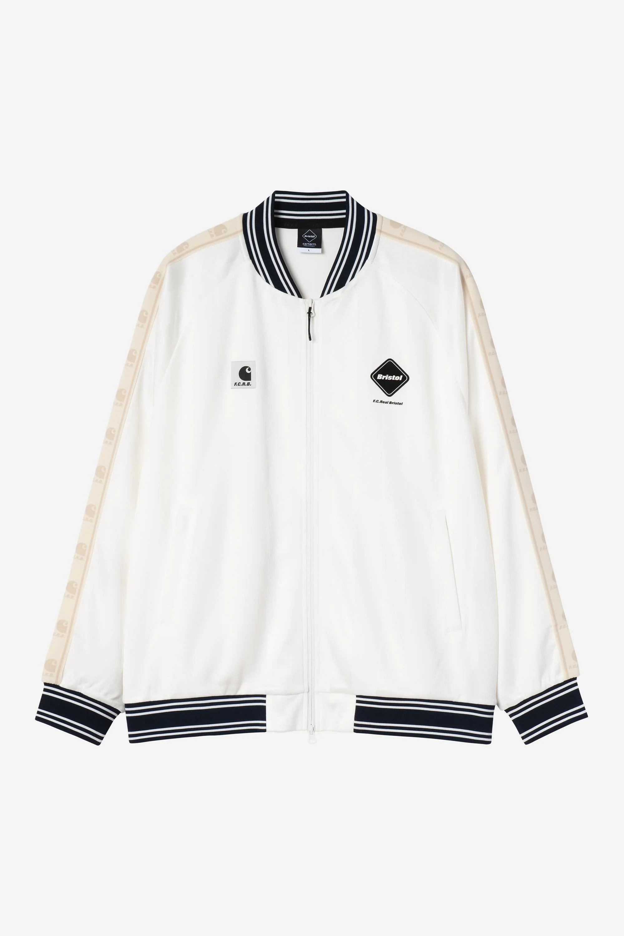 F.C.Real Bristol x Carhartt WIP Varsity Track Jersey Blouson - 1