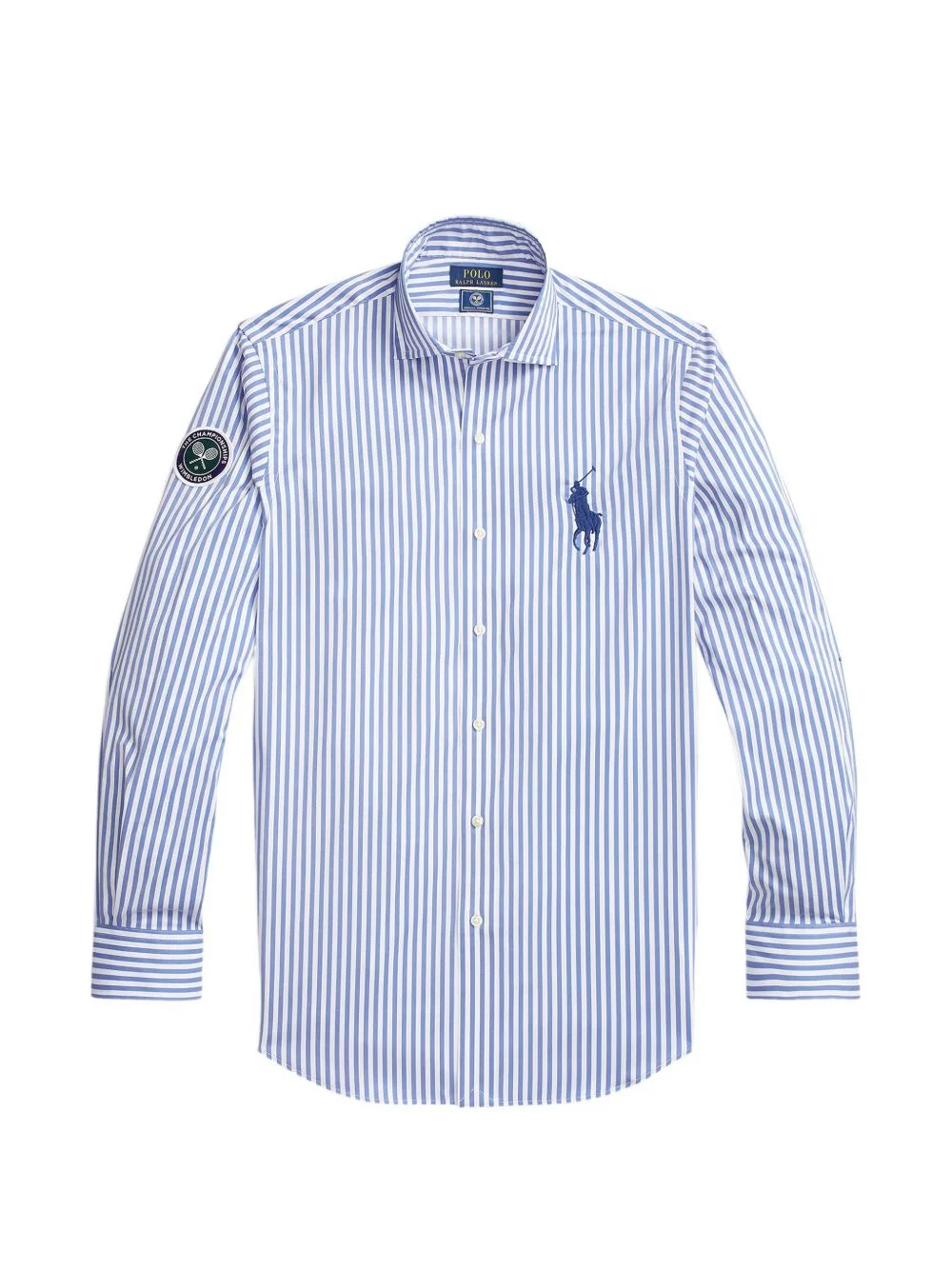 Wimbledon umpire-uniform striped shirt - 1
