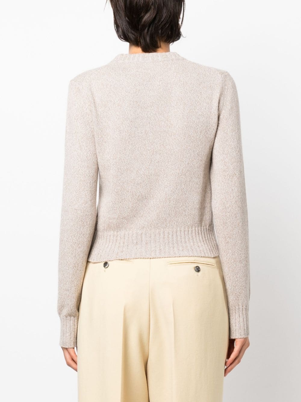 Ami de Coeur cashmere blend jumper - 4