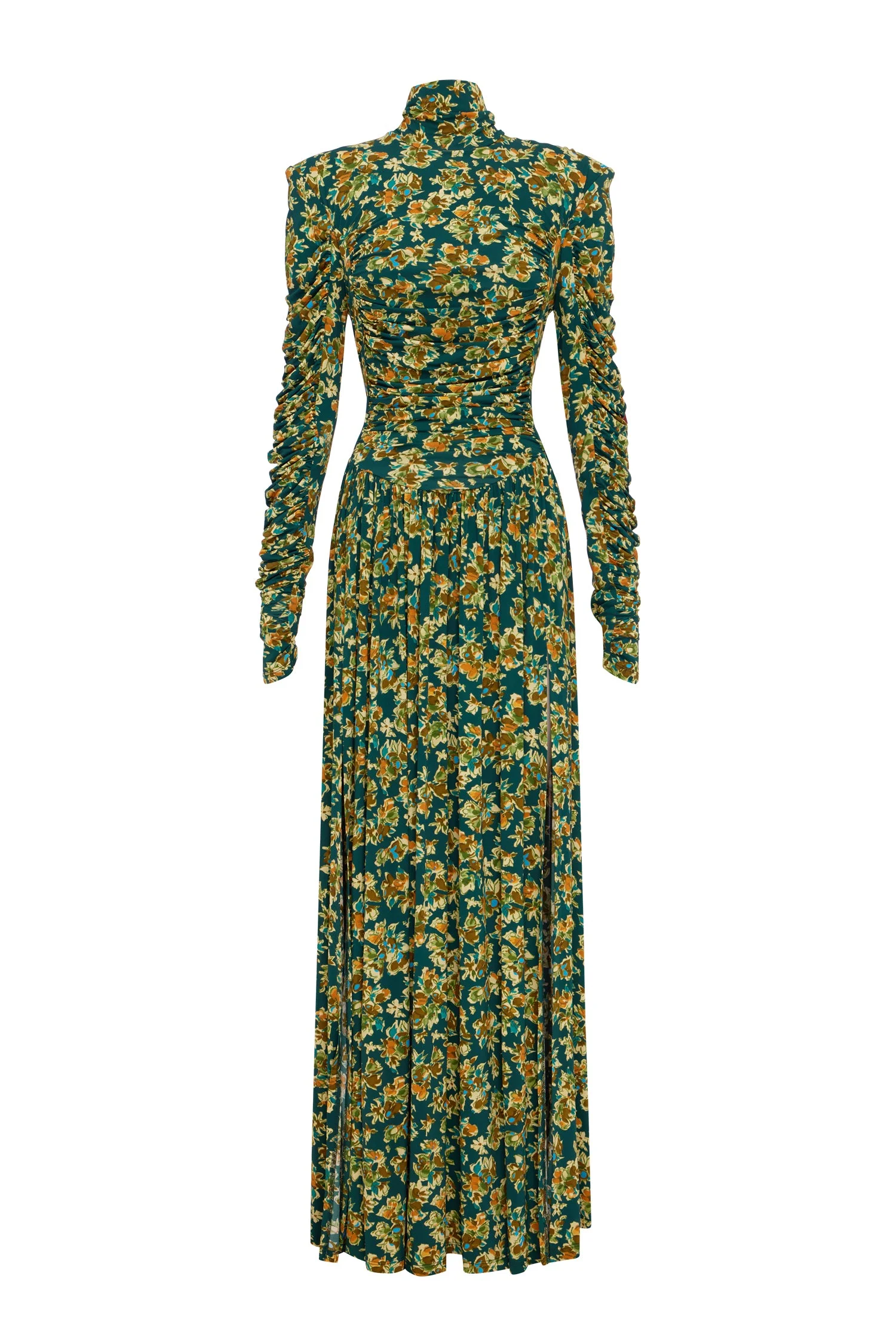 Clem Ruched Midi Dress - 1