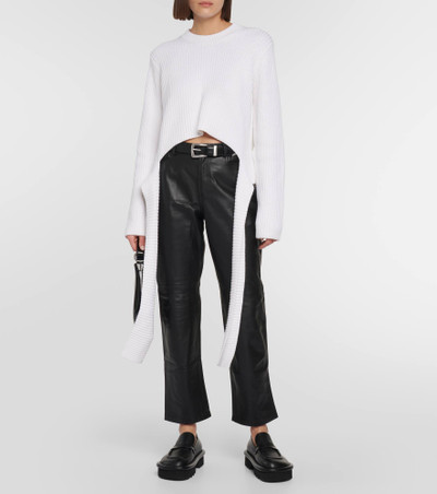 Proenza Schouler White Label cotton and cashmere sweater outlook