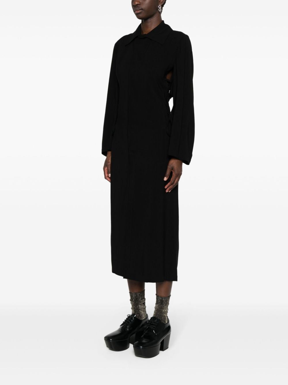 midi shirt dress - 3