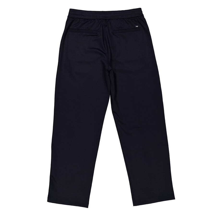 Emporio Armani Wool-Blend Cloth Trousers - 2