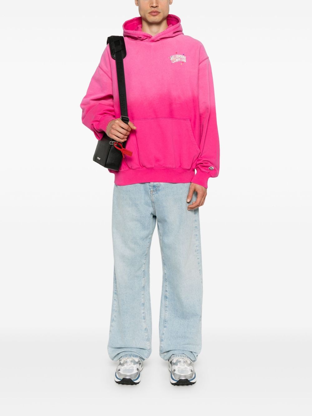 small arch logo hoodie - 2