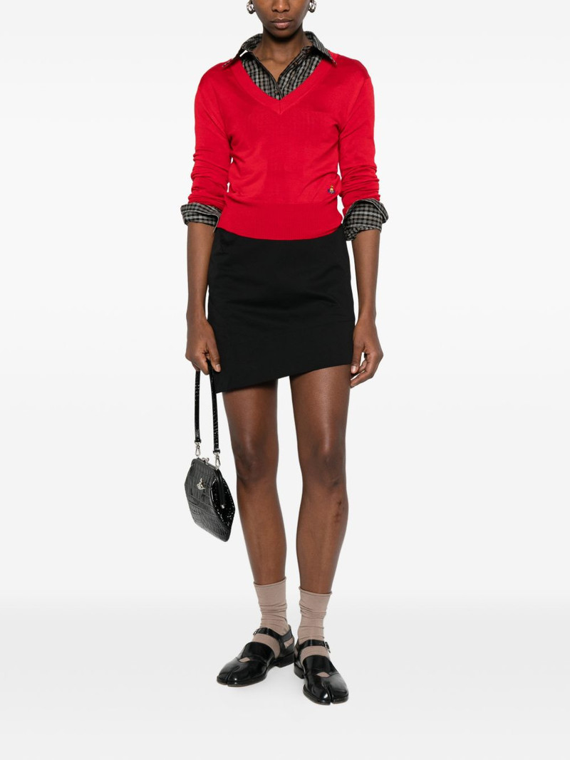 Vivienne Westwood mini Infinity asymmetric skirt outlook