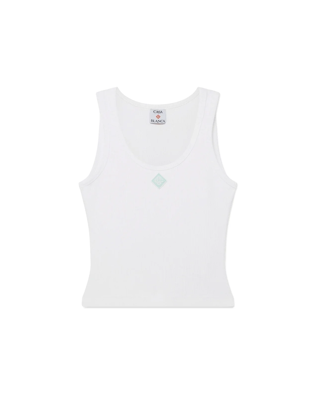 Ribbed Jersey Tank Top - 1