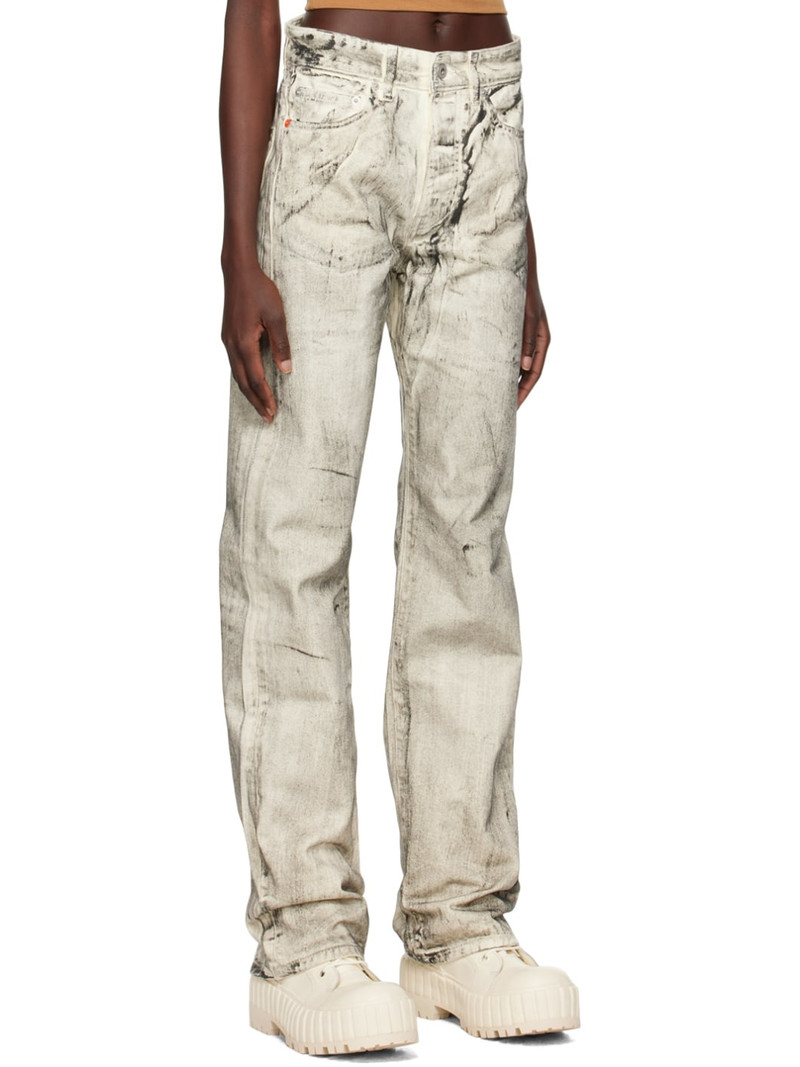 Off-White  Overdyed Spray Regular Jeans 2