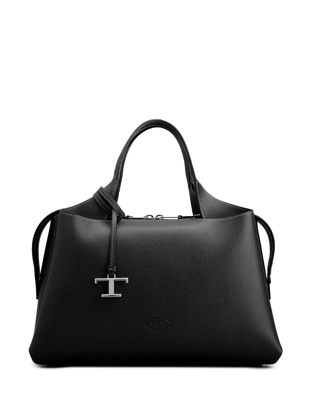 ハンドバッグ TOD'S T-TIMELESS LEATHER HAND BAG LARGE Woman BROWN T Timeless Shopping Bag in Leather Mini