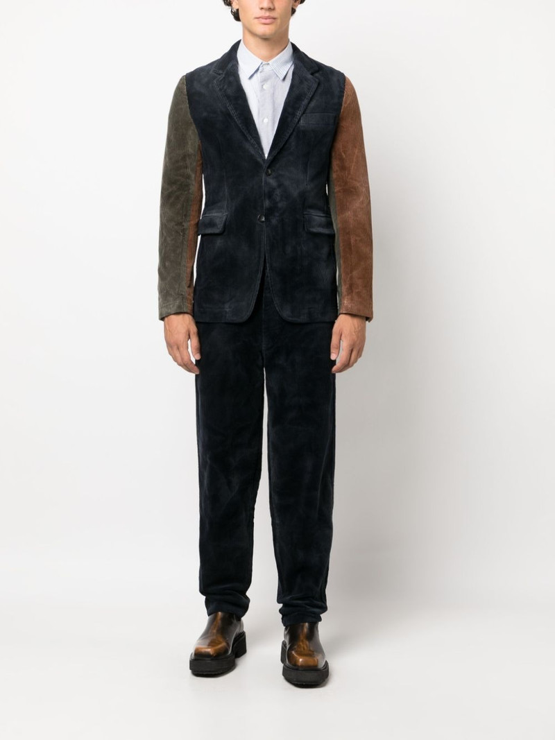 Comme des Garçons SHIRT mid-rise twill trousers outlook