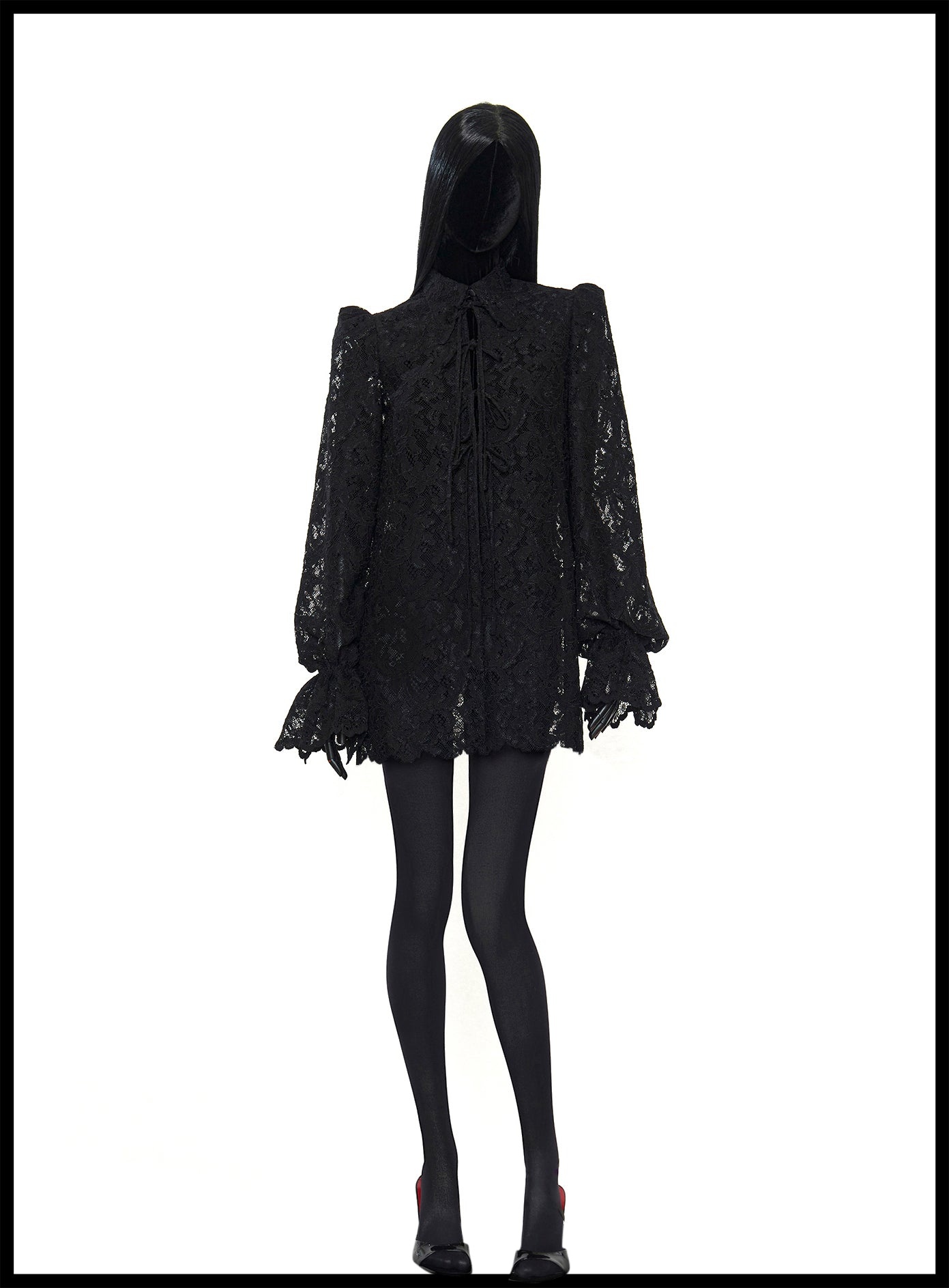THE BIRD IN A CAGE MINI DRESS - 1