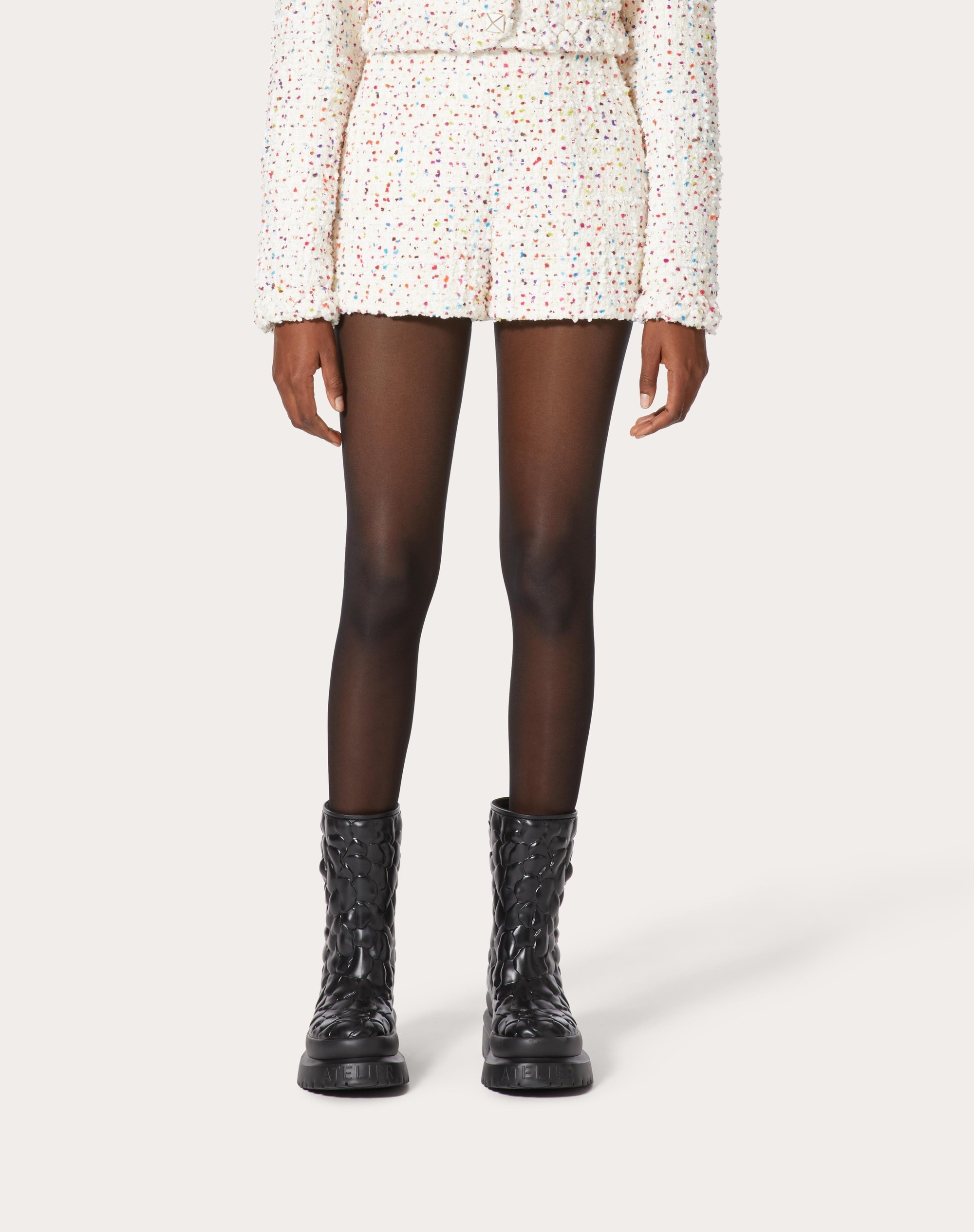 TWEED POIS SHORTS - 3