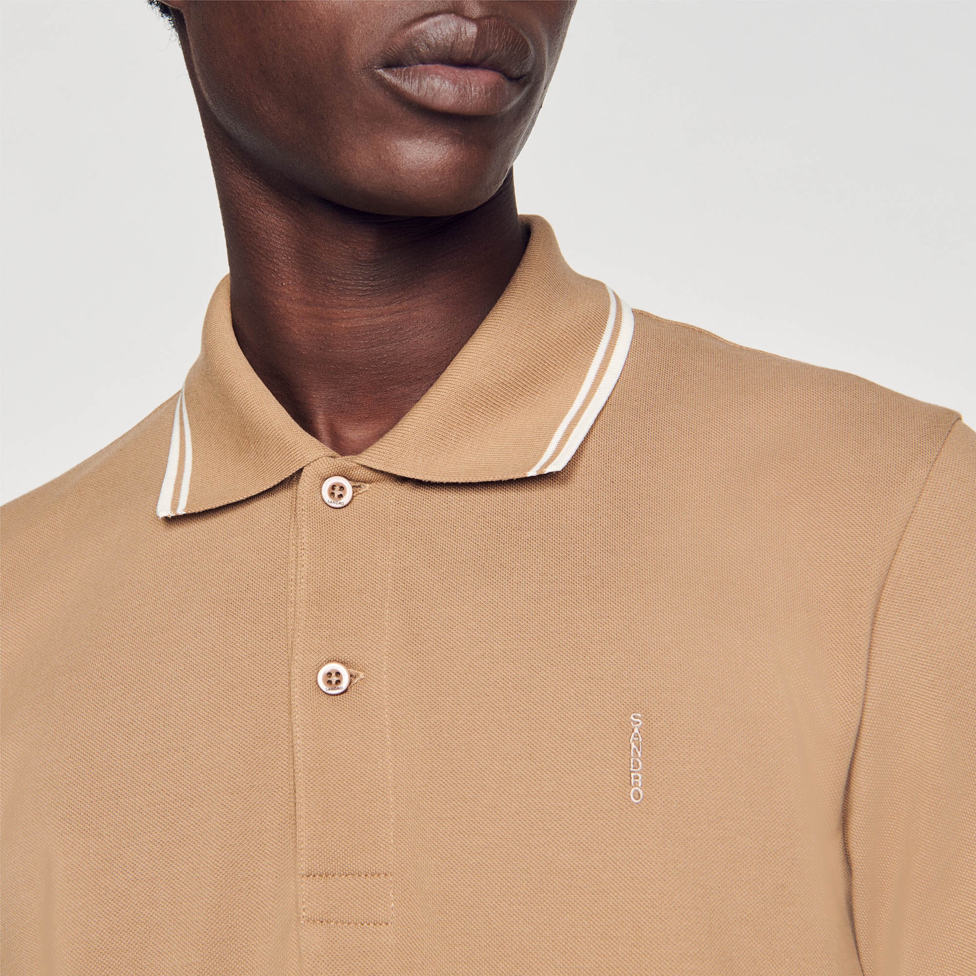 COTTON PIQUÉ POLO SHIRT - 4